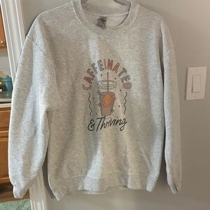 3 for $15 coffee sweatshirt size Medium